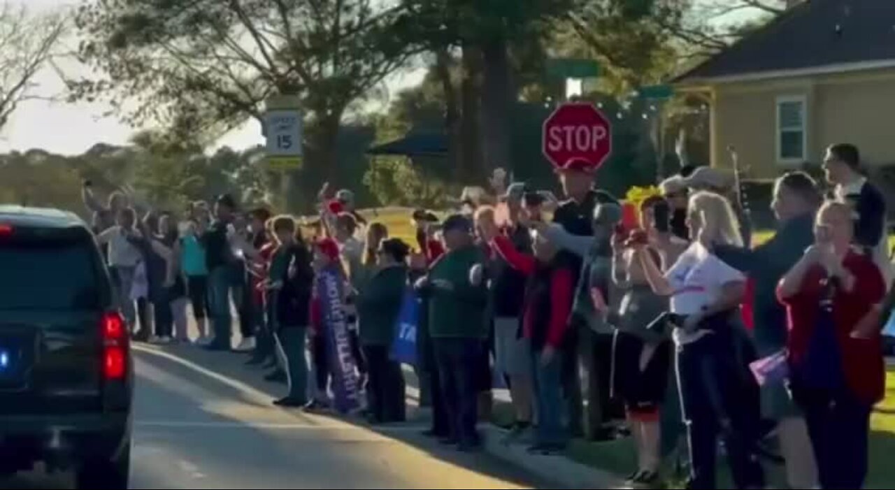 When You Love The Real President, You'll Stand Waiting, Anywhere