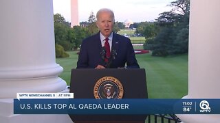 President Biden said drone strike on al-Qaida leader delivered 'justice'