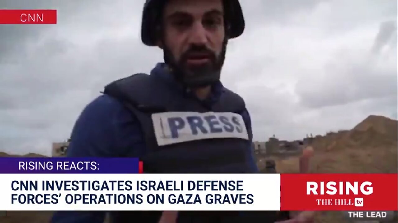 WATCH: IDF Refuses to Show CNN Hamas Tunnels Underneath DESTROYED Cemetery 1-30-24 The Hill