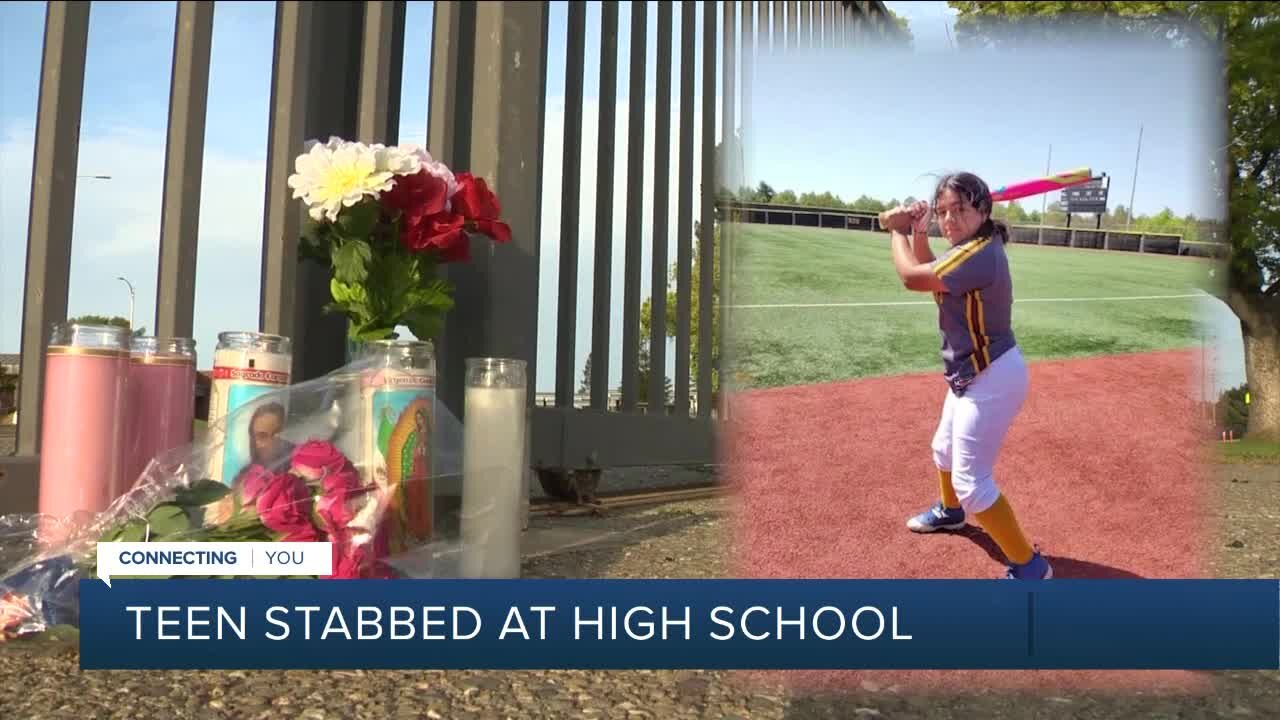 Teen girl killed in stabbing at Stockton high school