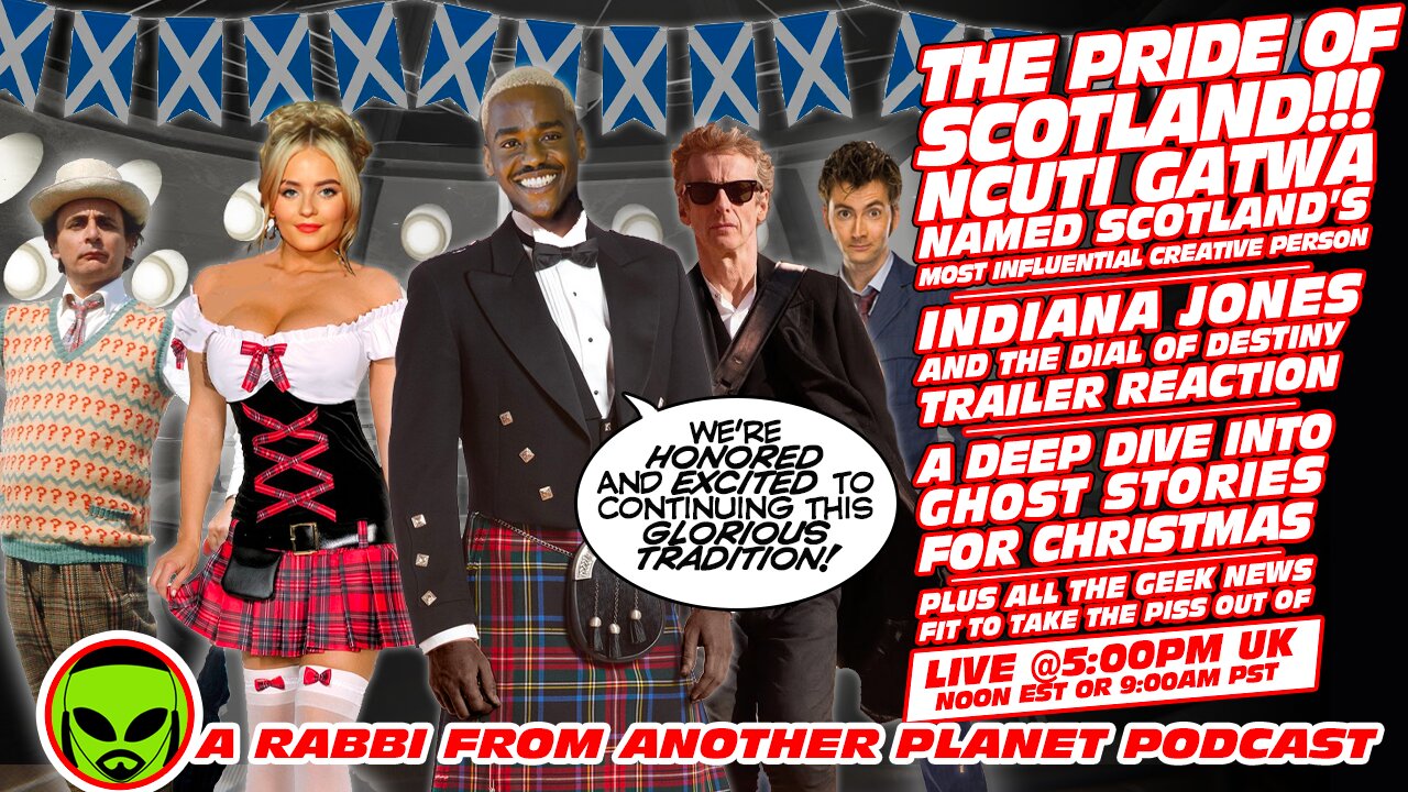 LIVE@5: Doctor Who Ncuti Gatwa THE PRIDE OF SCOTLAND!!!