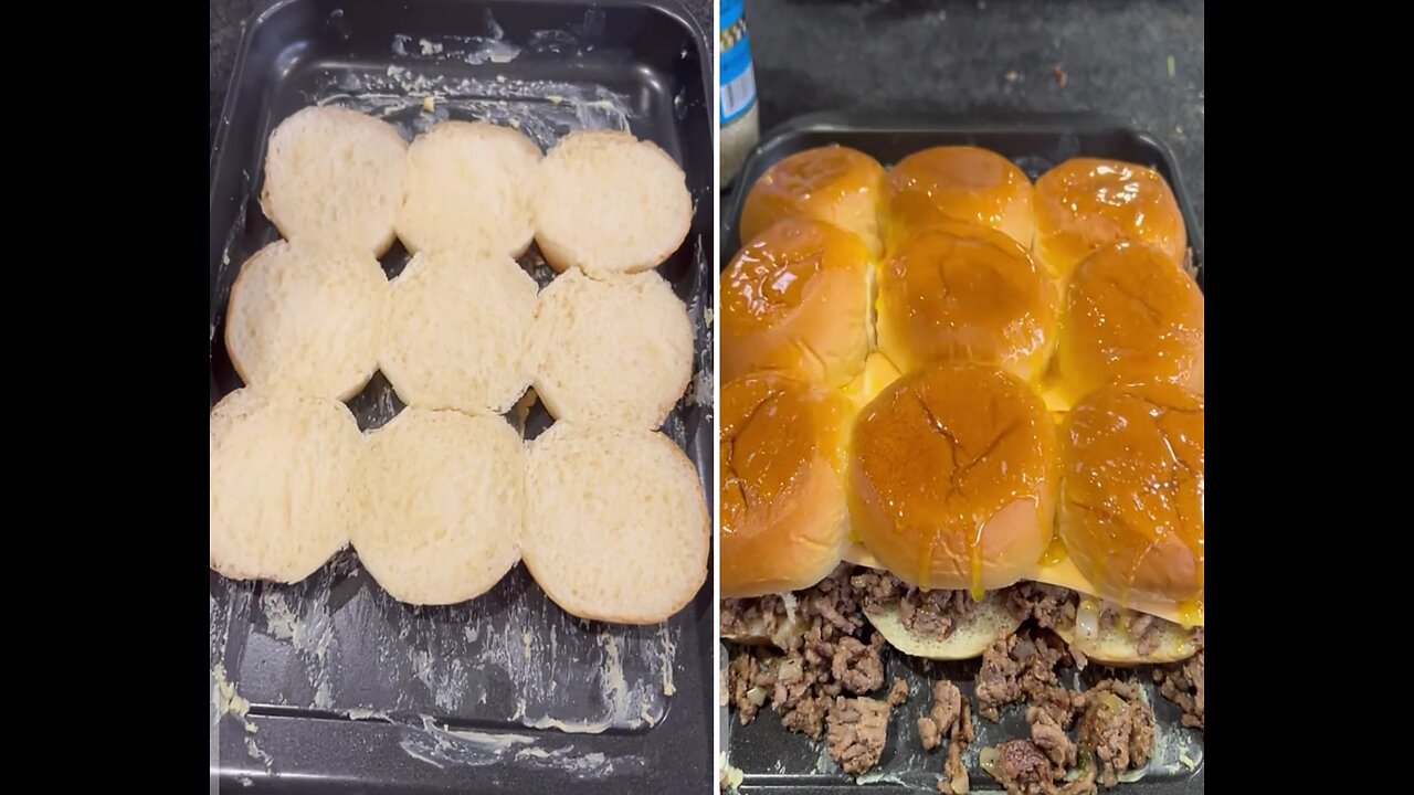 Easy cheeseburger sliders