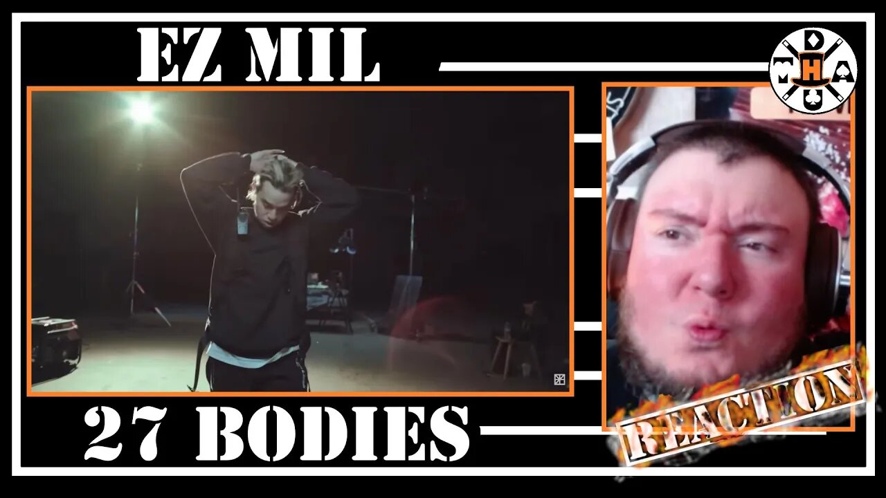 EZ Mil - 27 Bodies Reaction | Drunk Magician Reacts To Lyrical Magician!