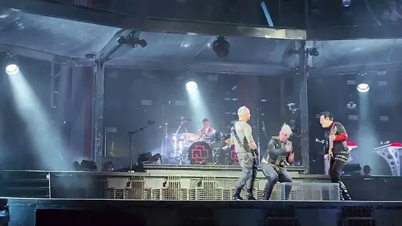 Rammstein in San Antonio song Du Hast