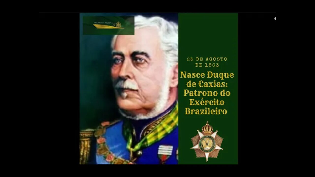 🦼EXÉRCITO: Patrono do exercito Brasileiro Duque de Caxias