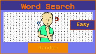 Word Search - Challenge 10/14/2022 - Easy - Random