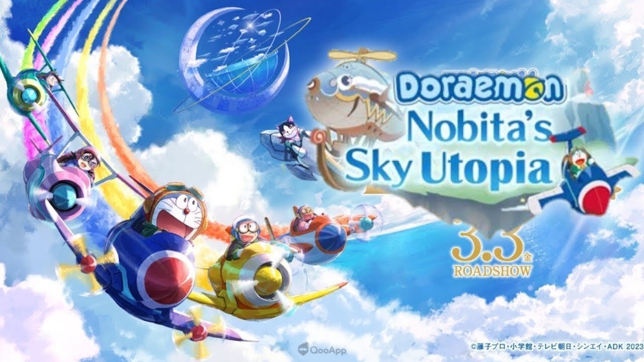 doraemon nobita's sky utopia movie in Japanese with English subtitles