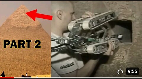 amazing discovery made by robotic camera inside pyramids