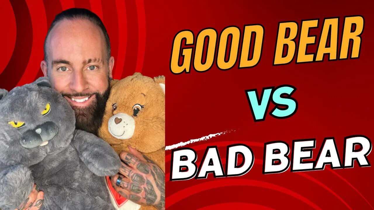 Good Bear 🐻 Vs Bad Bear 🐻 #hypnosis #lukenosis #hypnotherapy