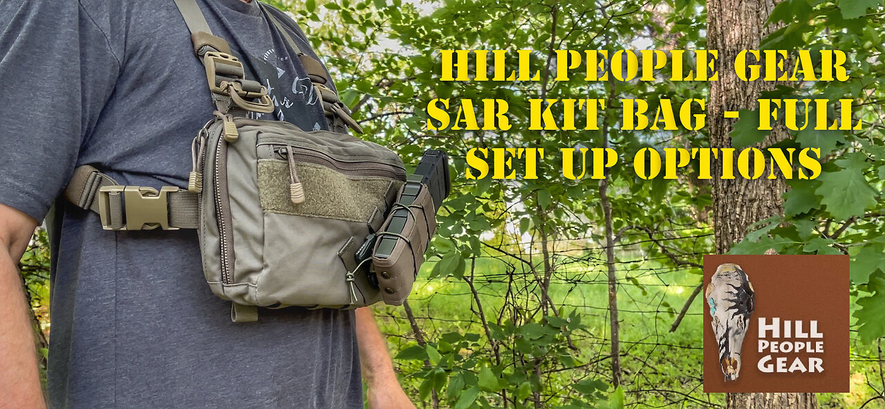 HILL PEOPLE GEAR SAR KIT BAG FULL - set up options