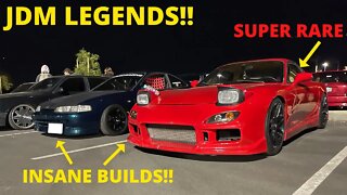 JDM LEGENDS AT LOCAL CAR MEET