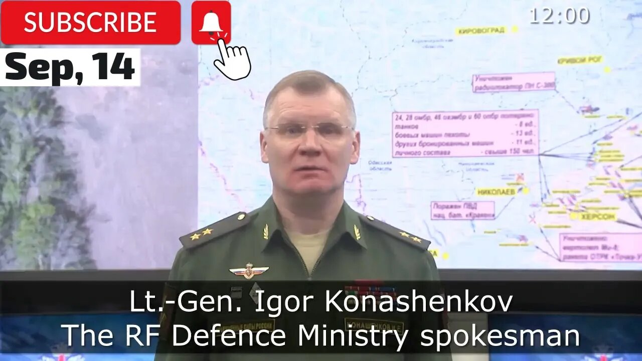 Russian Defence Ministry report on the progress of the special military operation in Ukraine!