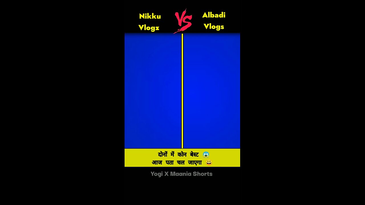 Nikku vs Albadi vlog