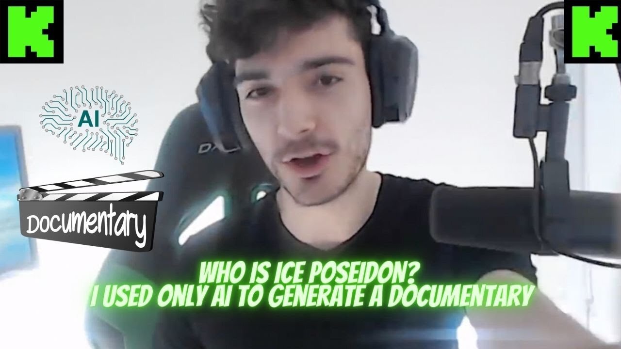 I USED AI TO MAKE A DOCUMENTARY ON ICE POSEIDON #kickstreaming