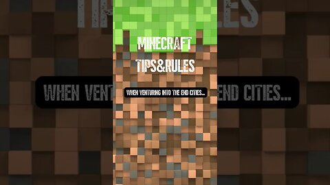 Minecraft Tips and Rules | EP 24 | #short #minecraft #minecraftshorts #shorts #tips