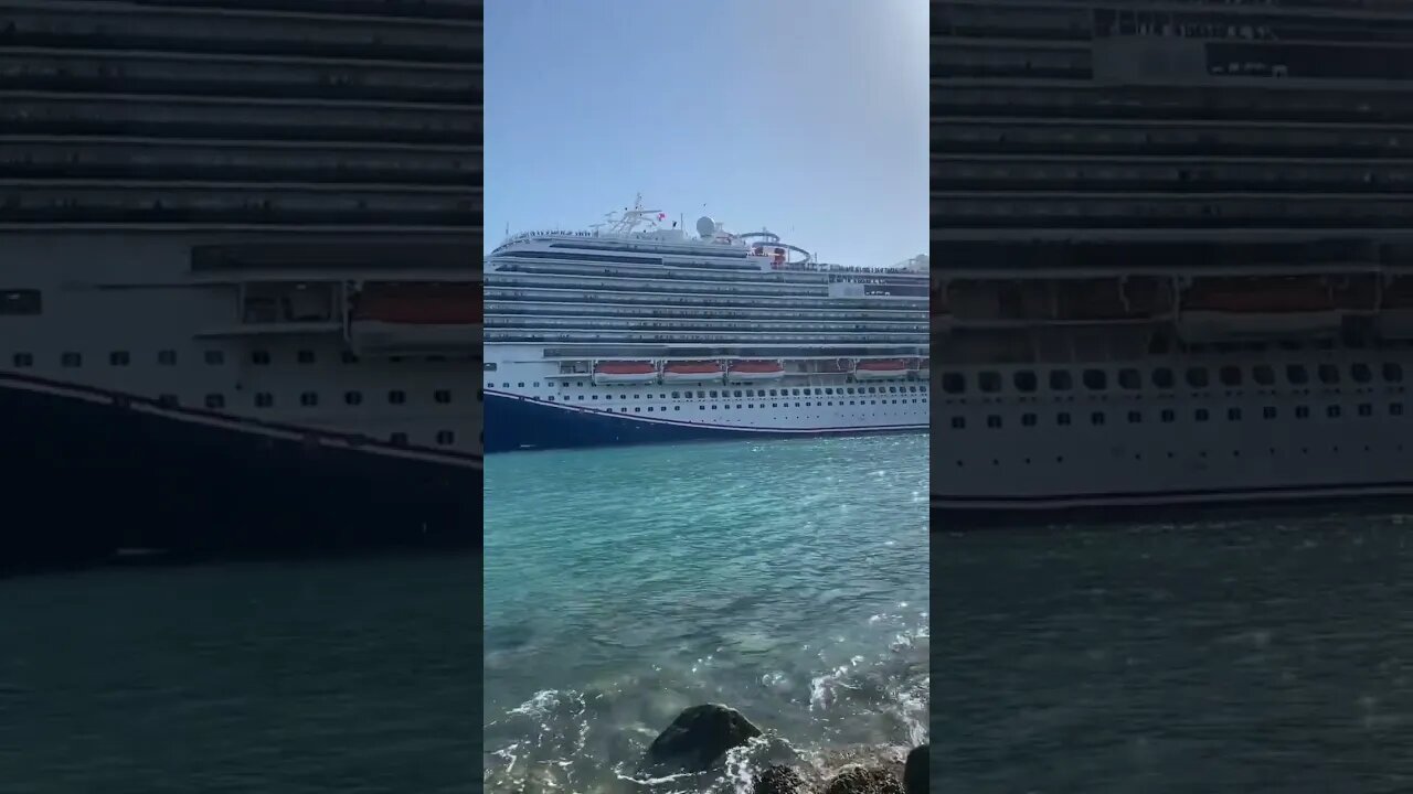 Carnival Horizon Blasts Her Horn….In The Ocean