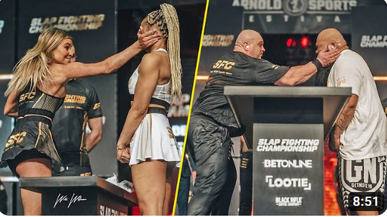 The HARDEST Slaps From Slap Fighting Championship