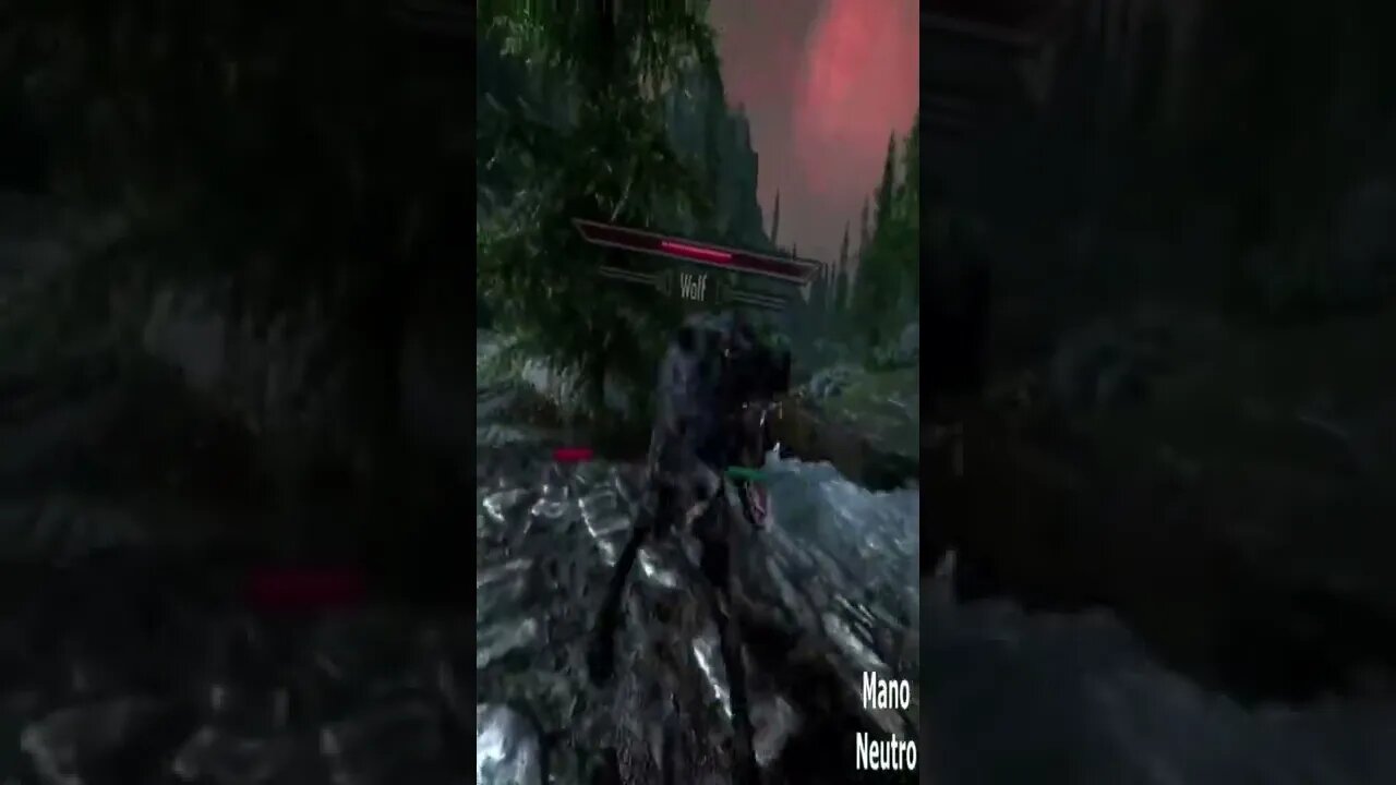 Skyrim VR consegui perder pro inimigo mais fraco do jogo TRAILER
