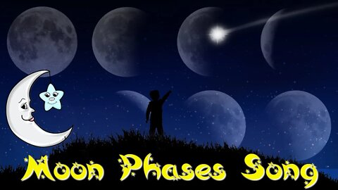 Moon phases song | Phases of the Moon song | Moon song | #shorts