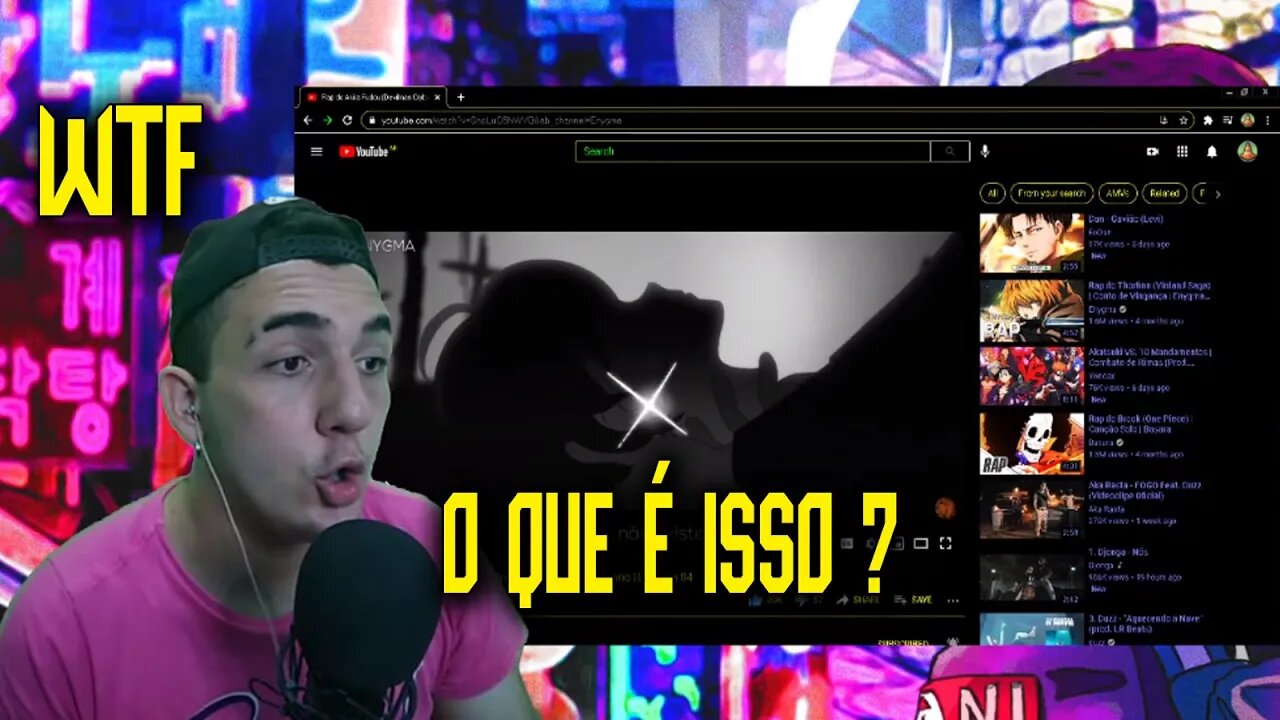 Rap do Akira Fudou (Devilman Crybaby) | Coração Humano | Enygma 84 [ React ]