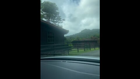 Beautiful countryside parts of Puerto Rico in Ciales