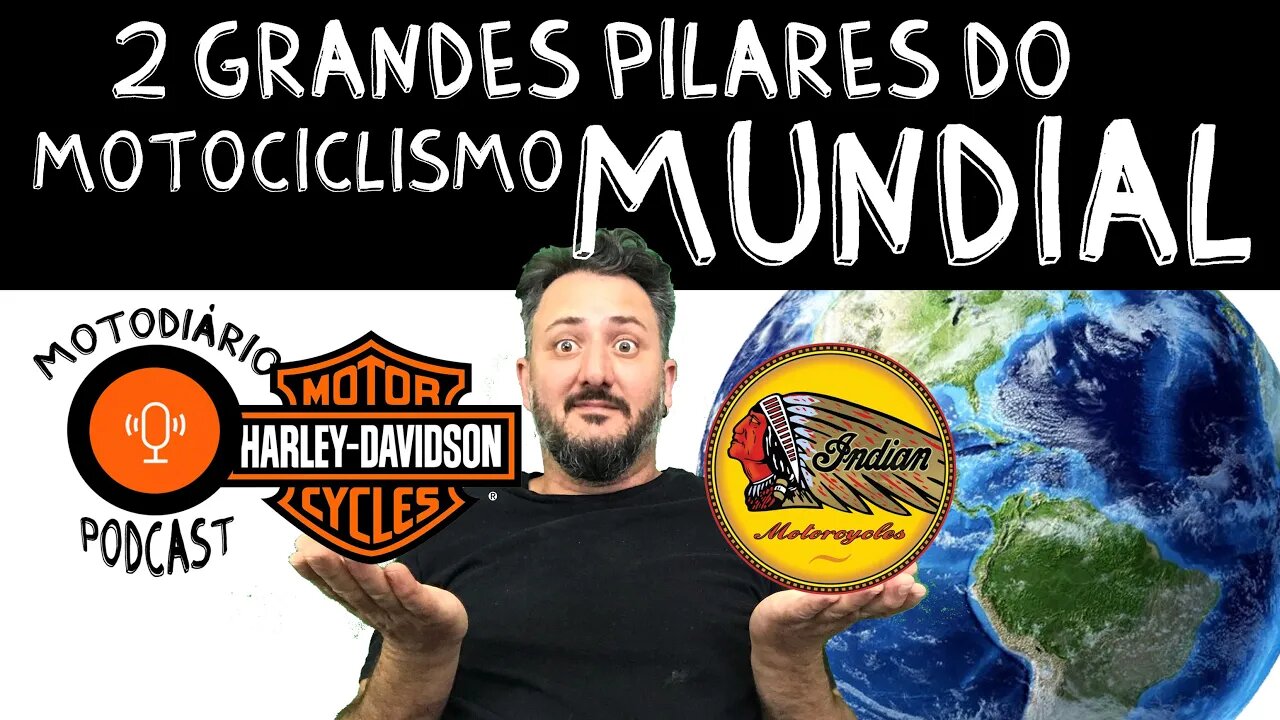 HARLEY E INDIAN: 2 GRANDES PILARES DO MOTOCICLISMO MUNDIAL