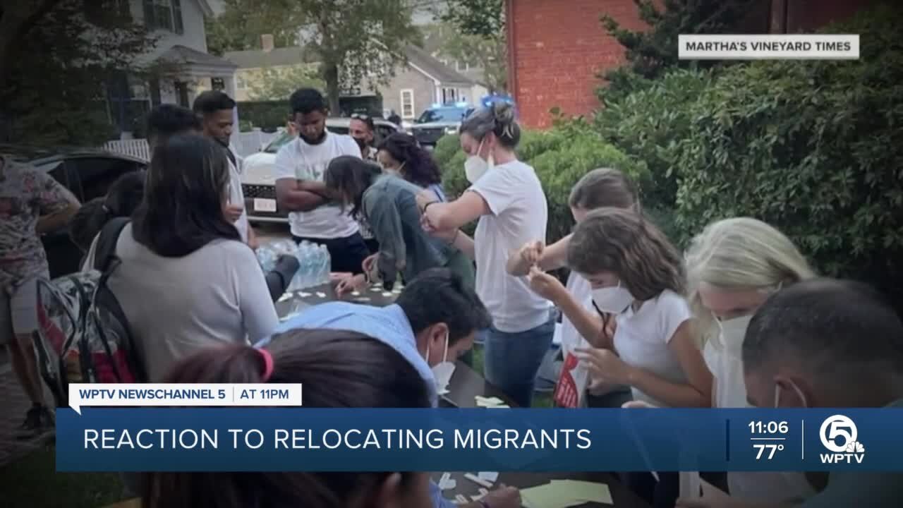 Palm Beach County residents offer differing opinions on migrant flights