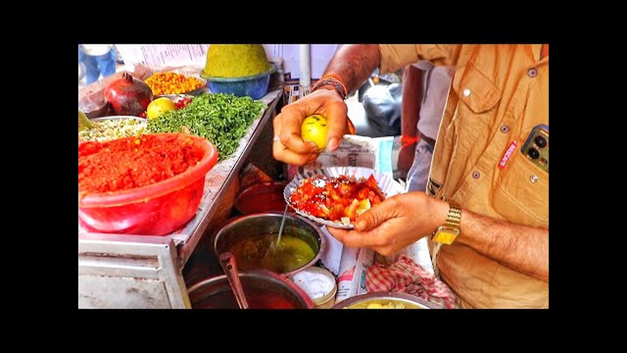 100 Years Old Bombay Bhelpuriwala | Zhaveri Nagar Famous All the Best Bhelpuriwala | Veg Food Meal