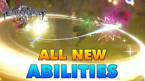 Kingdom Hearts 3 Re Mind - All NEW Abilities Gameplay