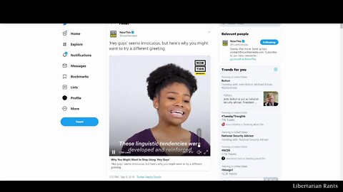 Saying "Hey Guys" is Sexist