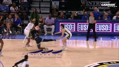 FLAGRANT On Rookie Melbourne After SHOVING Evans Multiple Times | Chicago Sky vs Seattle Storm