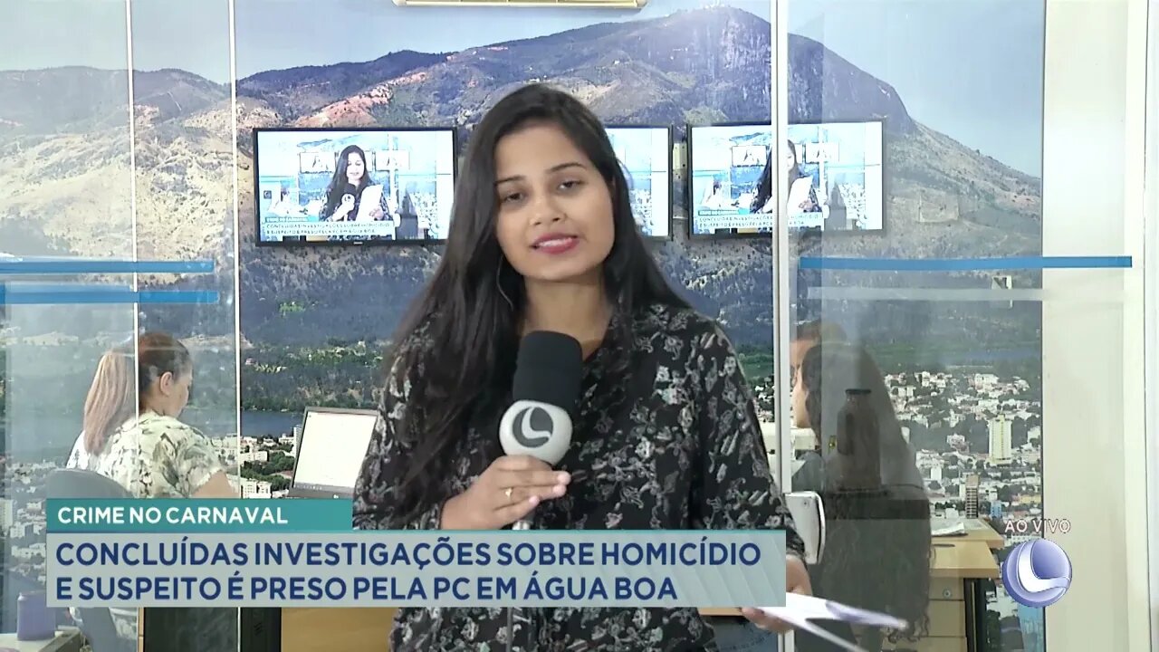 Crime no Carnaval: concluídas investigações sobre homicídio e suspeito é preso pela PC em Água