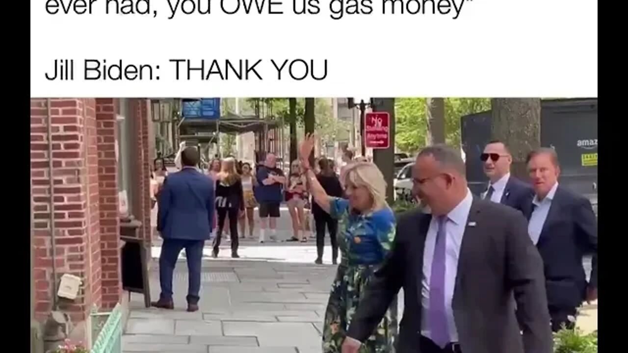 You OWE us gas and money. Thank you!