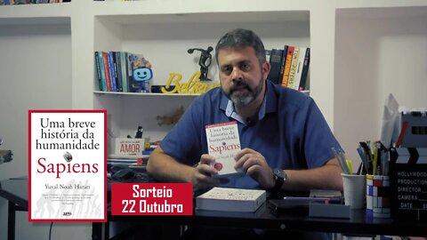 SORTEIO DO VIRANDO AS PÁGINAS. "SAPIENS" DE YUVAL NOAH HARARI