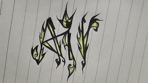 Freestyle word art 🎨 Air