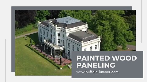Painted Wood Paneling - Buffalo Lumber