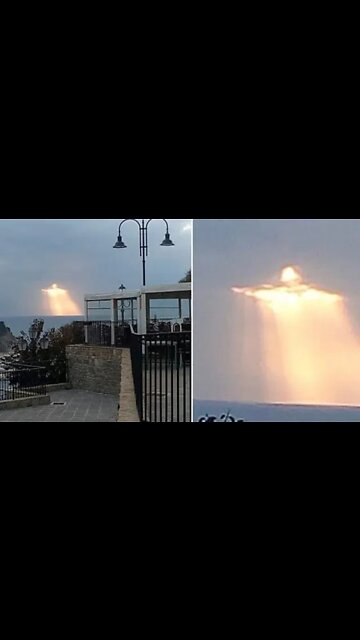 Jesus appears in the sky?
