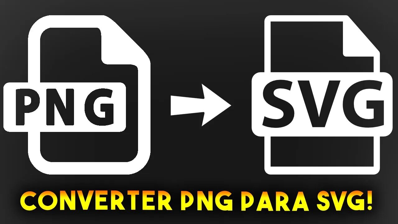 Como CONVERTER PNG para SVG