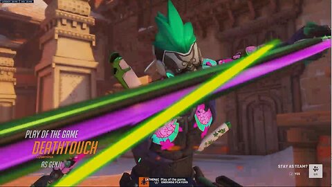 We win as a team. We loose as a team. Teabaggin Genji