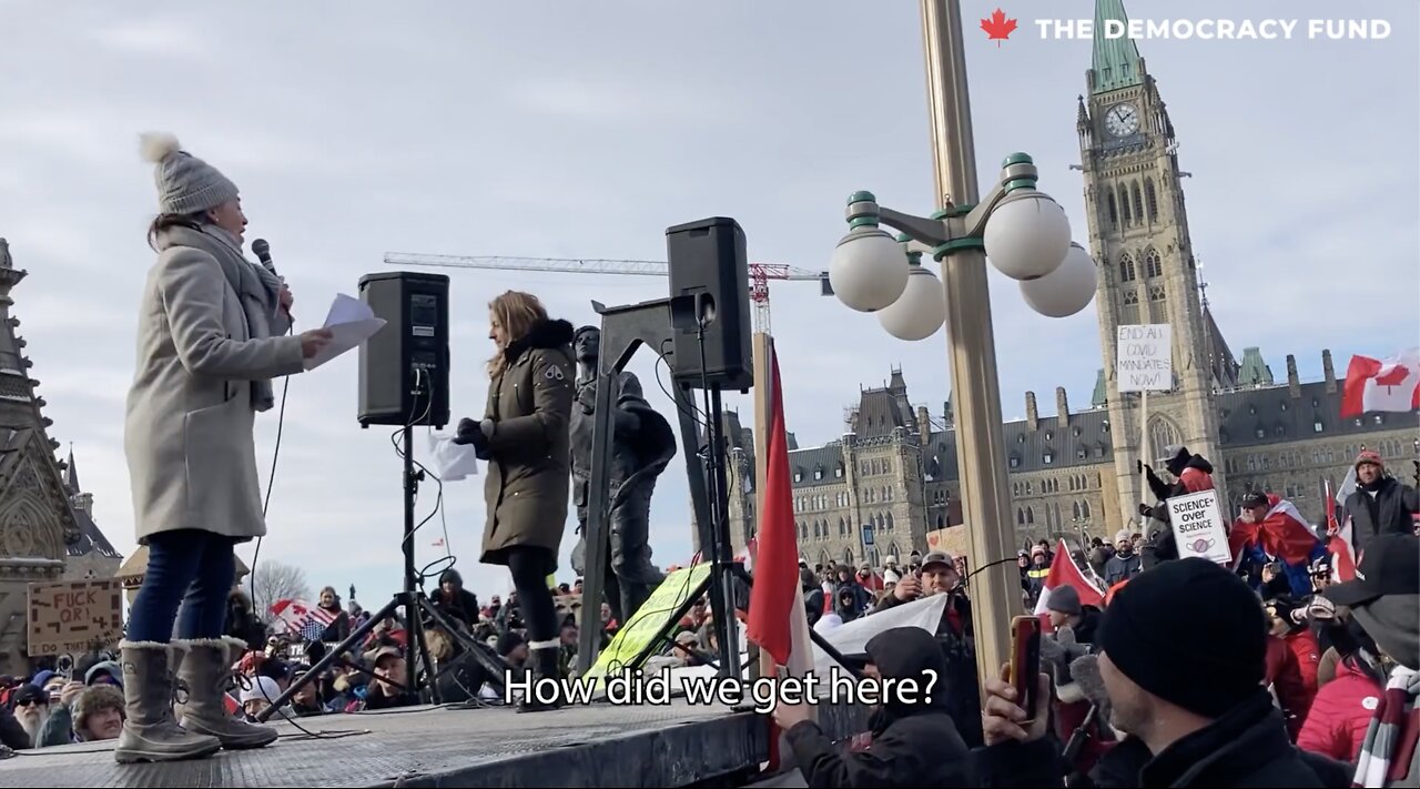 Enough is Enough the Pandemic is Over | Dr. Julie Ponesse Speaks to Ottawa Trucker Convoy