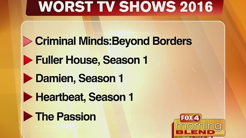 Worst Shows of 2016 12/14/16