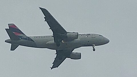 Airbus A320 PR-MYL coming from Brasília to Fortaleza