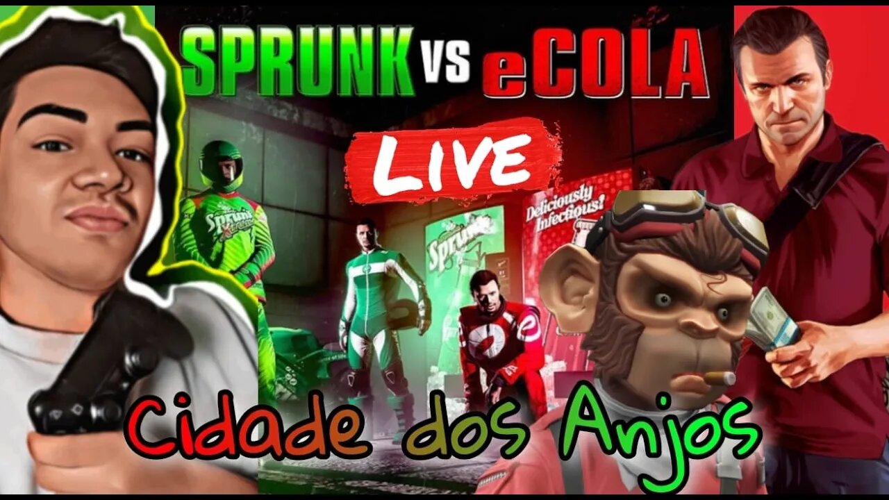 GTA ONLINE- ENCONTRO DA COCA Vs SPRITE (PS4/PS5)