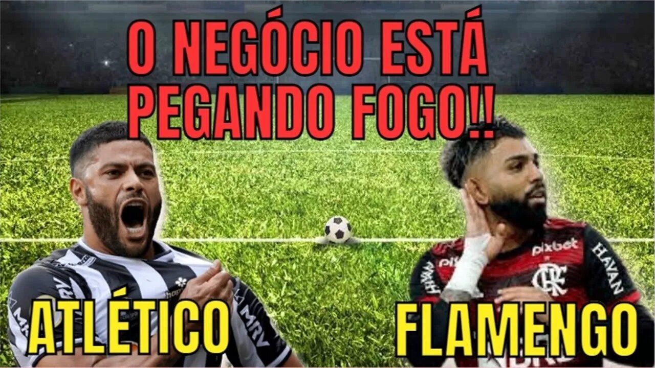 💥 Hulk RESPONDE 🔥 provocação de Gabigol e ESQUENTA jogo de Flamengo e Atlético na Copa do Brasil 😳😬