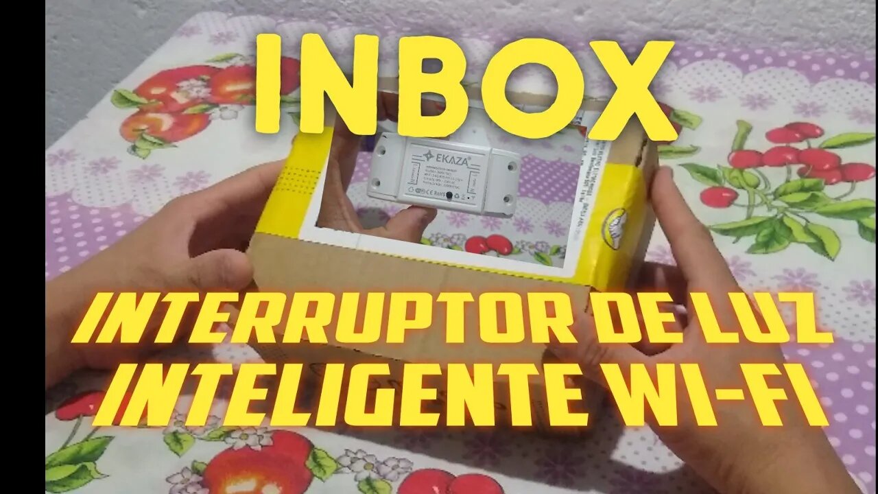 Inbox - Interruptor de Luz Inteligente Wi-fi - Inbox - Wi-Fi Smart Light Switch