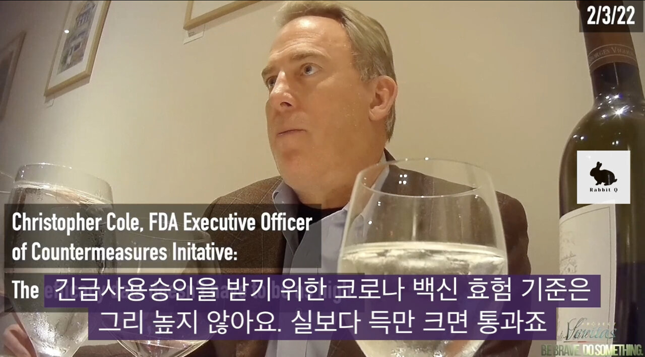 [흰토끼굴 백신정보] FDA 고위직 대폭로 - 프로젝트베리타스