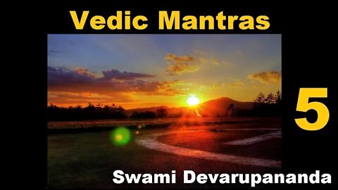 SWAMI DEVARUPANANDA Mantrapushpam VOL 5