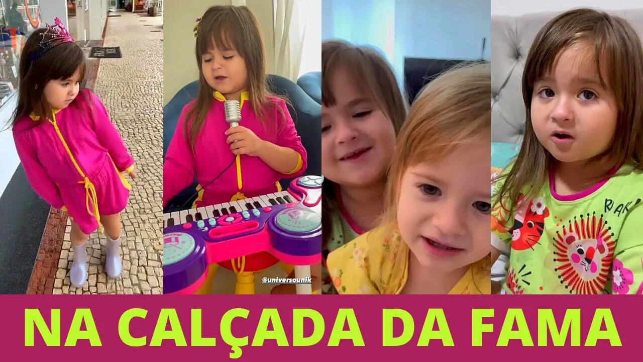 JUJU TOCANDO PIANO E DESFILANDO NA CALÇADA DA FAMA