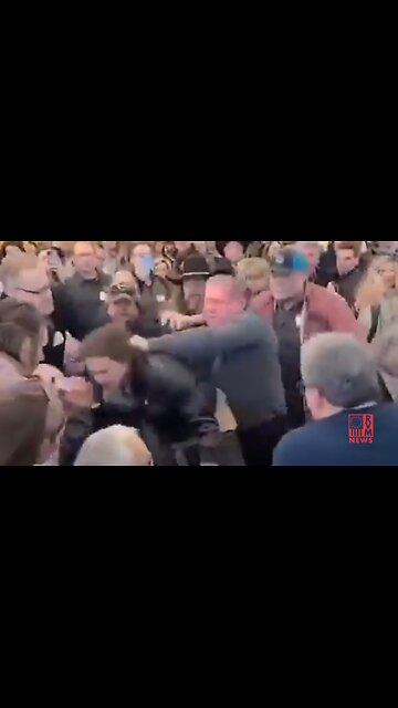 Anti-Israel Protestor Effs Around In A Small Town, Finds Out