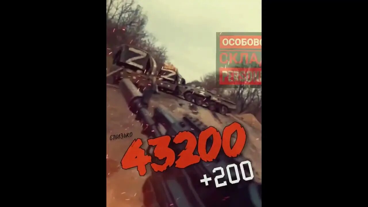 🇺🇦GraphicWar18+🔥Staggering Losses Russian Federation Military - Glory to Ukraine Forces(ZSU) #shorts